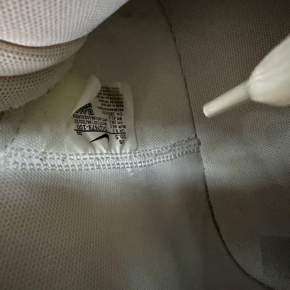 Nike Blazer Mid Pro Club DQ7673-100 Sneakers Men White Bone Leather Size 10.5 - Picture 4 of 6